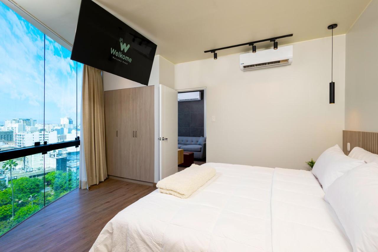 ليما Welkome Apartments - Miraflores المظهر الخارجي الصورة