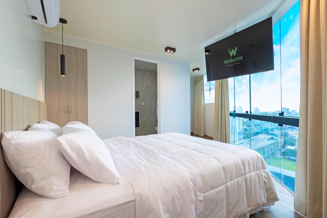 ليما Welkome Apartments - Miraflores المظهر الخارجي الصورة